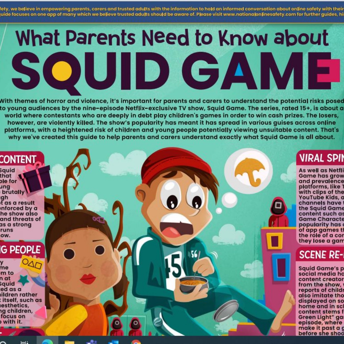 Holgate Primary And Nursery NOS GUIDE TO SQUID GAME